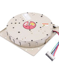 Heavy Duty Electric Chandelier Hoist With 220 Lb Load Capacity And 26 Ft Lift Stroke For Ceiling Fixtures featuring durable steel build and control panel.