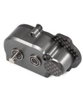 Tiny Gearbox With Adapter Plate For Straight Axle Builds, Ultra Light 44G Aluminum Case, Carbon Motor Plate, Titanium Output Shaft