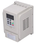 Single Phase 110V To 220V 1500W Variable Frequency Drive VFD Inverter Motor Speed Controller for industrial motors, front view.