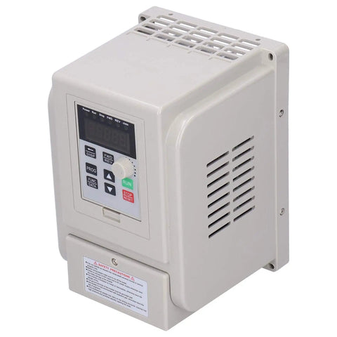Boss Grade 1500W VFD Drive For Spindle Motors Converts 110V Single Phase To 220V Three Phase Inverter Frequency Converter with display