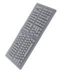 Top Shelf Pbt Translucent Pudding Keycaps For Mechanical Keyboards Two Tone Injection White Switch Ready 132 Piece Set in clear display.