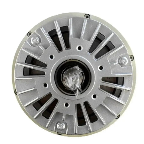 Top view of 40Kg Single Axis Magnetic Powder Brake FZ400A-1 with visible bolts, designed for industrial heavy duty braking and clutch systems.