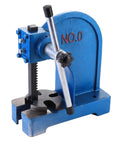 Heavy Duty Manual Arbor Press Rock Solid Cast Iron Desktop Punch Machine With A Smooth Lever for effortless stamping and bending.