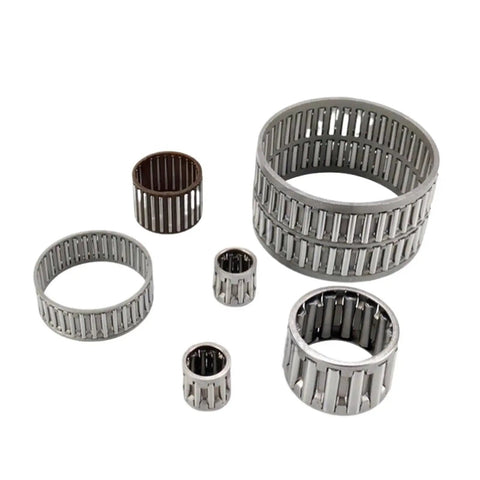 Straight Up Heavy Duty Needle Roller Bearings Pair For Industrial Machinery Setup Minimal Friction Smooth Operation Rock Solid High Load Capacity Replacement Parts in various sizes.