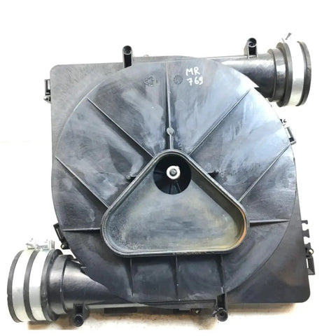 Husky Direct Swap Draft Inducer Fan Motor Assembly showing top view, durable plastic housing for furnace ventilation.