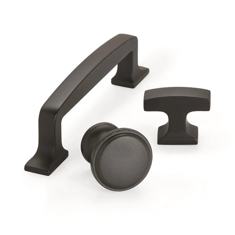 Kick Your Cabinetry Up A Notch With This Slick 1 3/16 Inch Round Cabinet Knob In Premium Black Bronze Finish Perfect For Drawers And Furniture Projects To Add Instant Style.