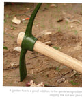 Steel Gardening Pickaxe Handle For Efficient Weeding And Soil Digging In Vegetable And Flower Gardens Built As A Workhorse