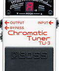 Chromatic Tuner Pedal Bundle With High Brightness LED Meter Accu Pitch Sign Guitar And Bass Modes Accurate To Within One Cent