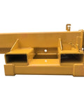 Industrial Grade 5 Ton Forklift Telescopic Bidirectional Jib Boom With Slick Two Way Pivot side view showing steel construction.