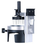 Smooth Operator Rotary Coffee Stirrer Needle Tool with black handle and multiple thin shafts for espresso brewing.