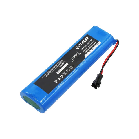 Replacement Battery For MIPRO MA-100 And MA-303 Wireless Systems, 14.8V 2600mAh 38.48Wh, MB-10 Part, blue casing, wire connector