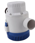 Supercharged 4000 GPH 12 Volt DC Submersible Water Pump With Overheat Prevention For Garden Ponds Pool Draining close-up view