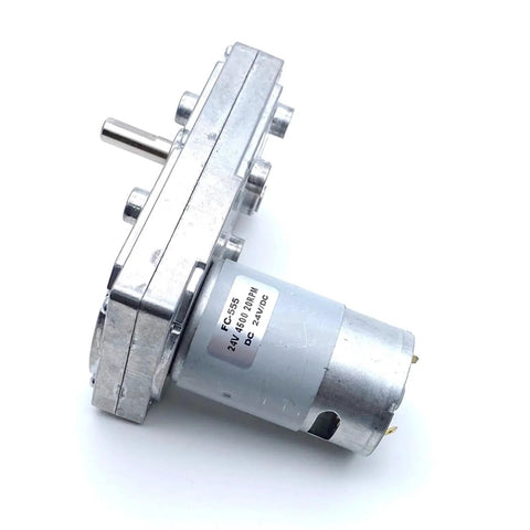 Next Level FC-550/555 6V12V24V DC Gear Motor With Big Torque And Super Powerful Performance For Industrial Automation And Robotic Projects That Actually Work Hard, showing gear mechanism and motor exterior.