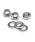 Boss Level Nuts And Bolts Screw And Washer Combo Kit For No Sweat Diy Furniture Household And Electronics Repair With Corrosion Resistant Anti Slip Coated Hardware, steel nuts and washers.