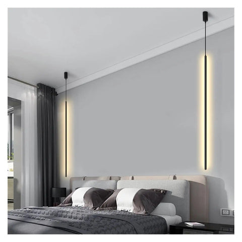 Nordic LED Pendant Lights Modern Pendant Lamp for Home Hanging Lamps Indoor Lighting Living Deco Minimalist Light Fixture in bedroom.