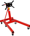 Beefy Heavy Duty Engine Stand 2000 Lb Capacity With 360 Degree Rotating Head Folding Cast Iron Motor Hoist Trolley