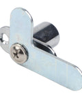 Heavy Duty Zinc Alloy Double Door Lock for Filing Cabinets, Mailboxes and Metal Furniture with Two Keys, 7 Shape Lock