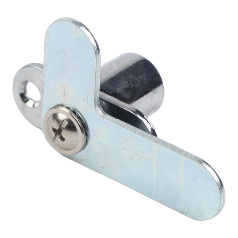 Heavy Duty Zinc Alloy Double Door Lock for Filing Cabinets, Mailboxes and Metal Furniture with Two Keys, 7 Shape Lock