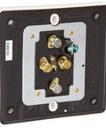 Back view of Built To Last Industrial Series Extra Heavy Duty Hospital Grade Receptacle 20 Amp 125 Volt with grounding