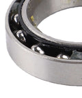 Upgrade Your Ride With This Sorandy Tilt Steering Column Upper Bearing Kit Made From Tough Steel Alloy For Chevy Camaro Malibu Firebird And More Reliable Replacement Part close-up steel bearing race with balls