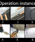 DIY Friendly Pro Grade Hot Stapler Staples Kit For Plastic Welding Repairs - 800PCS 304 Stainless Steel Staples in use