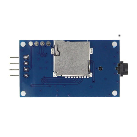 Drop In Ready Uart Control Mp3 Audio Module Delivering Straight Up Crystal Clear Sound For Vehicle Navigation Automation And Industrial Voice Prompts With Hella Reliable Playback For Tinkerers, top view of YX5300 MP3 board.