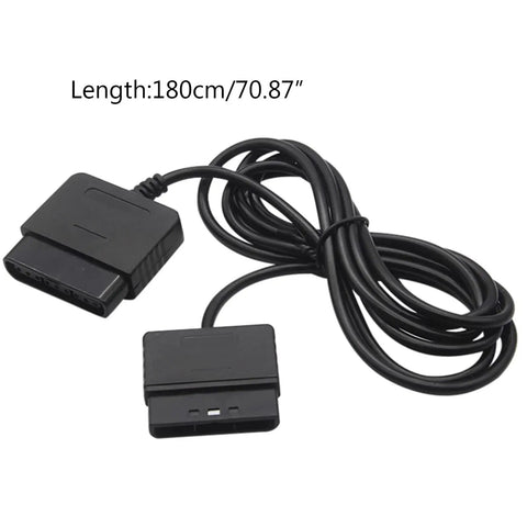 Upgrade Your Rig With This Badass Game Console Extension Cord Power Cable That Clicks In With Hassle Free Plug And Play Power To Blast Your Play Zone Further While Standing Bully Tough Against Wear And Wrecking Those Annoying Trip Hazards Dead. Black 180cm controller extension cable with snap connection.