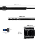 Heavy Duty 73mm Concrete Hole Saw With 220mm SDS Plus Shank And 2-7/8 Inch Diameter Tough Carbide Design components display