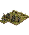 Badass 2cm Quad Flak Gun Platoon for 15mm WWII Miniatures, German Quad Flak Battery Set With Three Unassembled and Unpainted Guns