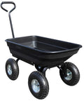 Heavy Duty Dump Trailer With Anti Skid Wheels And Big Capacity Hauler For Farm And Utility Jobs Built On A Beefy Steel Frame