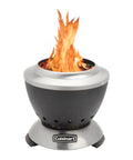 Smokeless Tabletop Fire Pit For Patio And Camping, Compact 7.5 Inch Portable Heater With Dual Fuel For Wood Pellets Or Mini Logs