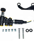 Beefed Up Universal Brake Proportioning Valve And Mounting Bracket Line Kit With Adjustable Dial Control, featuring stainless steel fittings.