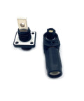 Beefy 400A Battery Power Connector Rock Solid High Current Plug Socket IP67 Waterproof Right Angle quick disconnect terminal kit.
