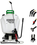 Made In The USA 4 Gallon Tree And Turf Pro Commercial Backpack Sprayer with stainless steel wand and translucent white tank
