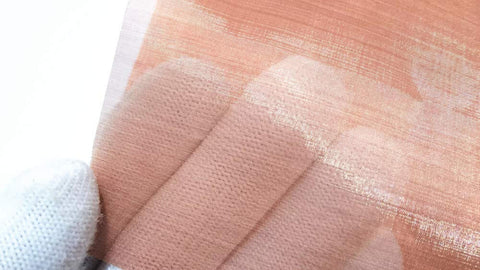Close-up of Heavy Duty Pure Copper Mesh Sheet 9.8 By 9.8 Inch 200 Mesh Dense Filter Screen for Grounding and Insect Blocking