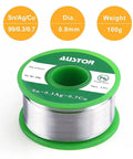 0.8mm Lead Free Solder Wire With Rosin Core For Electronics DIY Projects Makers And Soldering Nerds 100g Reel Sn Ag Cu Alloy