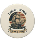 Patriotic Sailboat Flag PopSockets PopGrip With Strong Adhesive For Smartphone And Android Phones featuring ship and flag design
