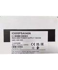 Rock Solid 40W Power Supply Module For PLC Panels, 120 To 240VAC Input, 125VDC Output, Industrial Grade, Easy Mount, Compatible With PLC Controllers, Built For Tough Industrial Environments. boxed power supply module label
