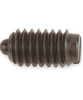 Heavy Duty Non Locking Spring Plunger With 5/8-11 Thread And .215 Inch Travel, No Sweat 304 Stainless Steel Pin close-up view.