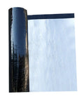 Hella Tough Self Adhesive Butyl Seal Tape With Heat Reflective Aluminum Foil Backing for Roof Leak Fix and Gutter Repair on a roll.