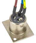 Replacement Remote Socket Assembly 97495-59 For XRC Gen 2 Winches Fits 97495 98495 97412 98412 97415 97417 Easy Install Durable Socket Connector Upgrade, showing wires attached to a metal socket base.