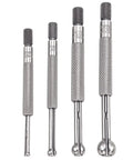 Small Hole Gauge Set With Smooth, Sensitive Adjustments For Accurate Measuring Of Tiny Holes And Slots 0.125-0.500 Inch Range, 4-pack S829EZ