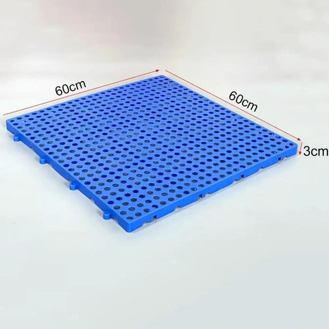 Interlocking Plastic Pallets For Basement Storage And Garage Organization Lightweight Reusable Polyethylene Pallets 60x60x3cm