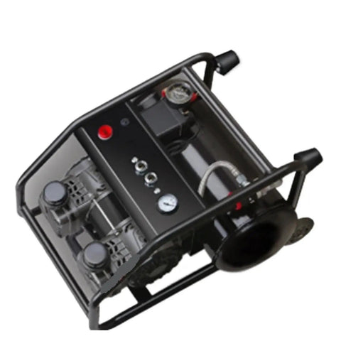 Top Rated Silent Air Compressor Pump For Home Use Oil Free Engine Low Noise Small Industrial Grade Design Portable And Easy To Store With Consistent Pressure Performance And Durable Long Lasting Build Quality