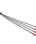 Four Way Chain Slings With Four Legs And Sling Hooks Lifting Chain Adjustable 6mm 2 Meter 1 Ton Capacity For Mines Ports Buildings And Steel Plants Industrial Grade