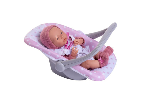 2 In 1 Baby Doll Swing And Portable Carrier For 18 Inch Dolls Pink Play Set Ages 3 And Up Converts From Swing To Carry Safe Sturdy