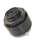 Heavy Duty Buzzer For Forklifts With Series 121833503 Electrical Components showing top view of black cylindrical unit.