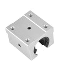 4 Pack Aluminum Slide Block For 12mm SBR12 Linear Motion Guide Rail Bearing Block Kit For CNC Machines, Routers, Mills, And DIY Projects