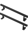 16 Inch Heavy Duty Metal Gate Handles Set In Matte Black Barn Door Pulls Outdoor 2 Pack For Shed Patio Farm Garage Fence Built Tough As Nails With Galvanized Iron Anti Slip Grip And Rust Resistant