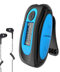 Dope Waterproof MP3 Player With Screen IPX8 8GB For Surfing And Swimming Supports Song Catalog And Folder Viewer Screen
